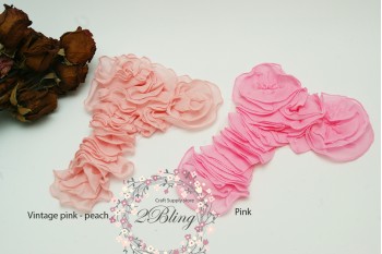 Ruffle collar, MEDIUM size, 20x27 cm